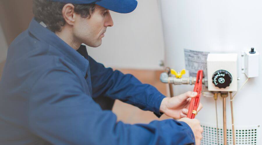 Local tankless water heater installation in Shell Lake, WI